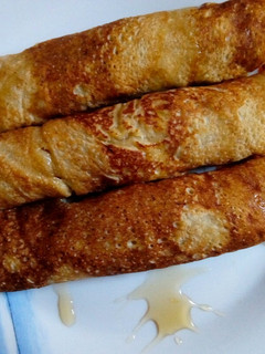 A picture of Banana pancakes.