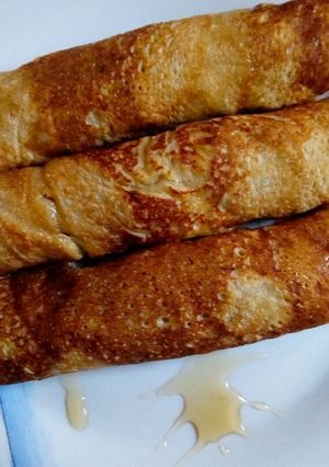 A picture of Banana pancakes.
