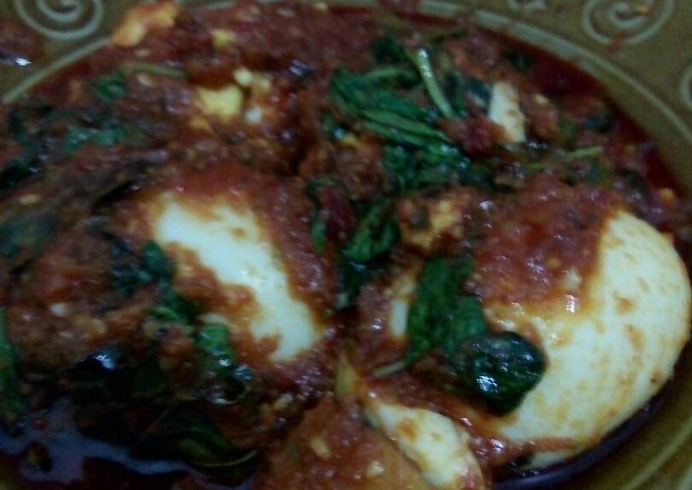 Balado telur kemangi