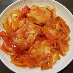 Sweet and Sour Tofu A picture of Sweet and Sour Tofu.