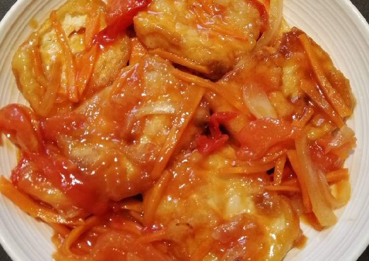 Recipe of Ultimate Sweet and Sour Tofu