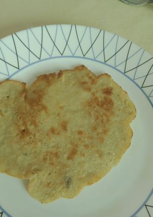Una foto de Hotcakes de banana