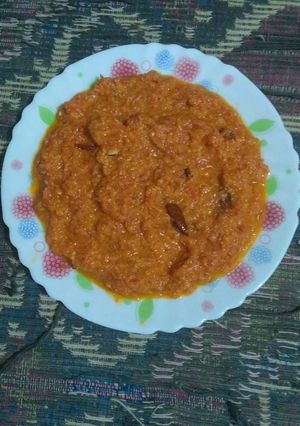 A picture of Gajar ka Halwa.