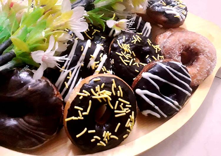 Easiest Way to Make Super Quick Homemade Chocolate donuts