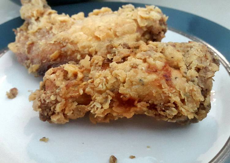 Resep Ayam Goreng Tepung no Ribet, Sempurna