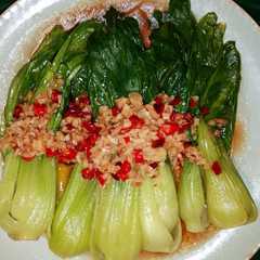 Pokcoy Siram Bawang Cabe রেসিপির প্রধান ছবি