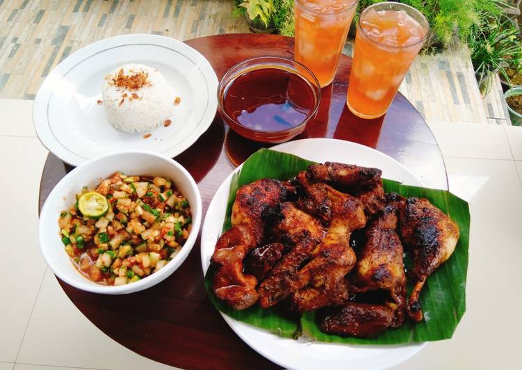 Resep Bebek bakar taliwang Anti Gagal