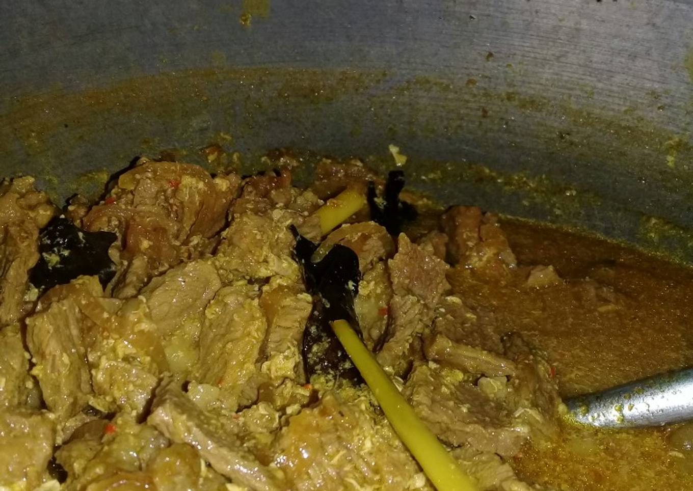 Rendang simple/non santan (amelia)