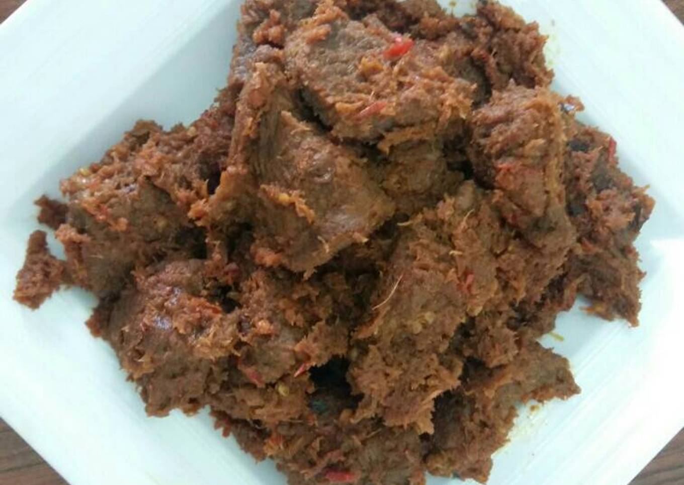 Rendang daging