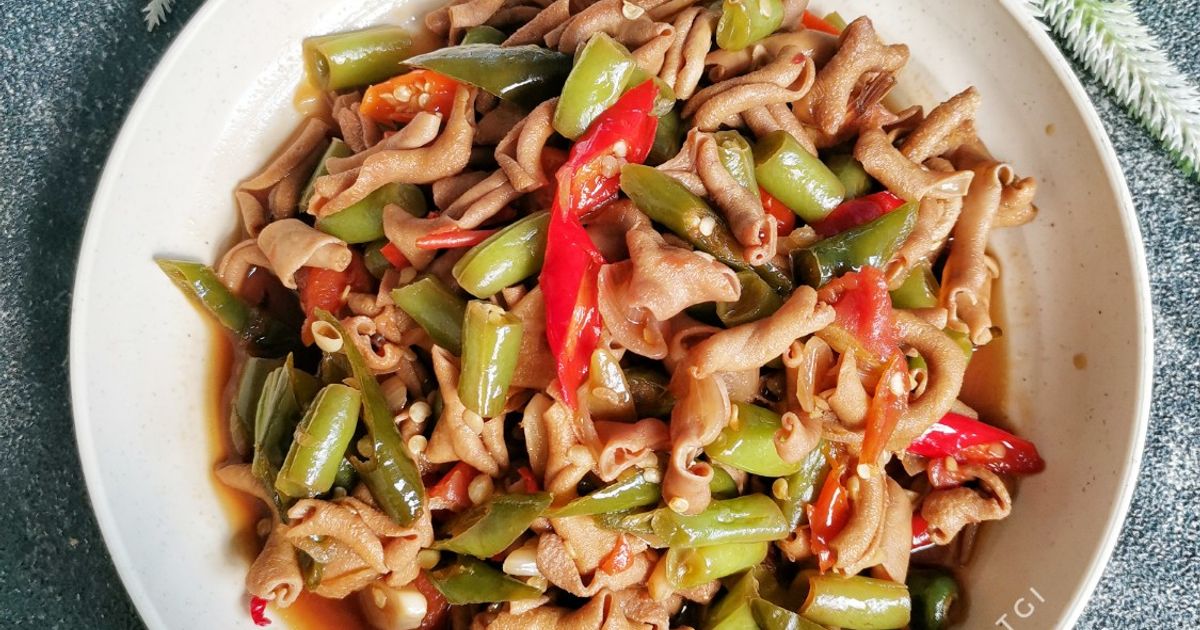 Tumis Cabai Hijau