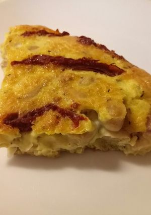 A picture of Chickpea frittata #WorldPulseDay.