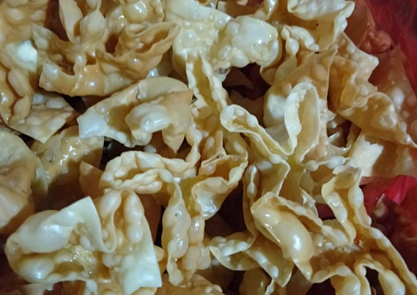 Pangsit Goreng Isi Ayam