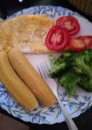 A picture of Plantain breakfast.