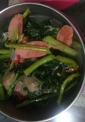 Foto resep TUMIS SAWI SOSIS BASIS