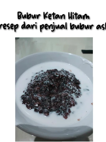 Cara Gampang Menyiapkan Resep BUBUR KETAN HITAM 🍵 (resep penjual bubur) yang Menggugah Selera Anti Ribet, Mantap
