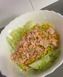Ensalada templada con salmón
