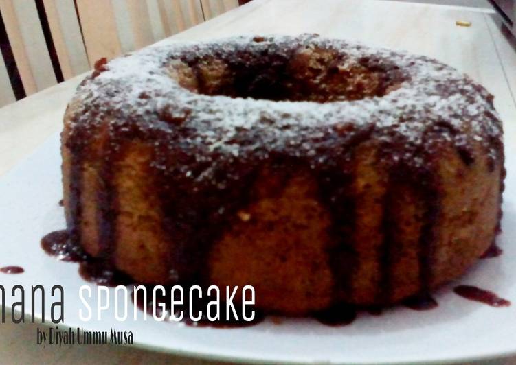 Banana Spongecake