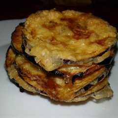 Una foto de Berenjenas fritas con miel
