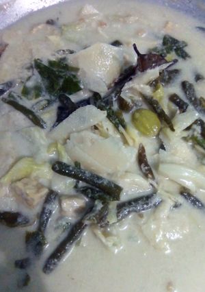 Foto resep Sayur rebung santan