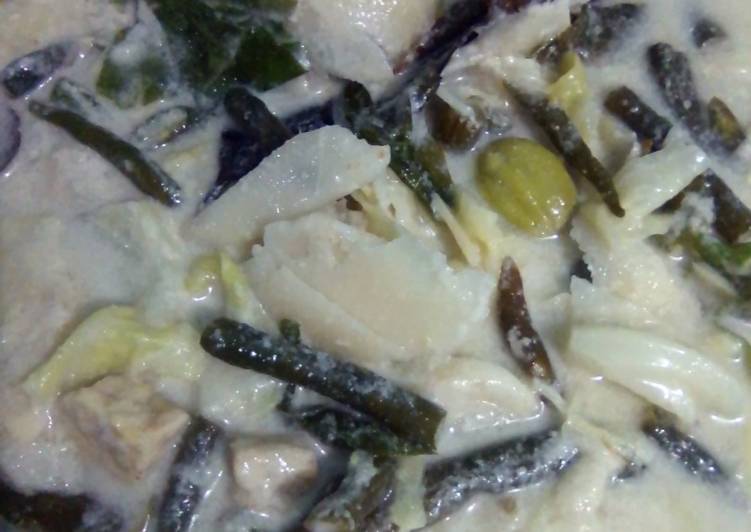 Resep Sayur rebung santan, Bisa Manjain Lidah