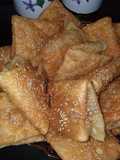 Rghayef con miel (panes crujientes fritos en aceite)