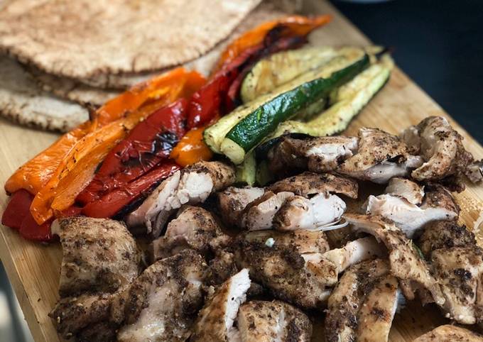 Step-by-Step Guide to Make Andrew Copley BBQ Za’atar chicken feast 🇱🇧