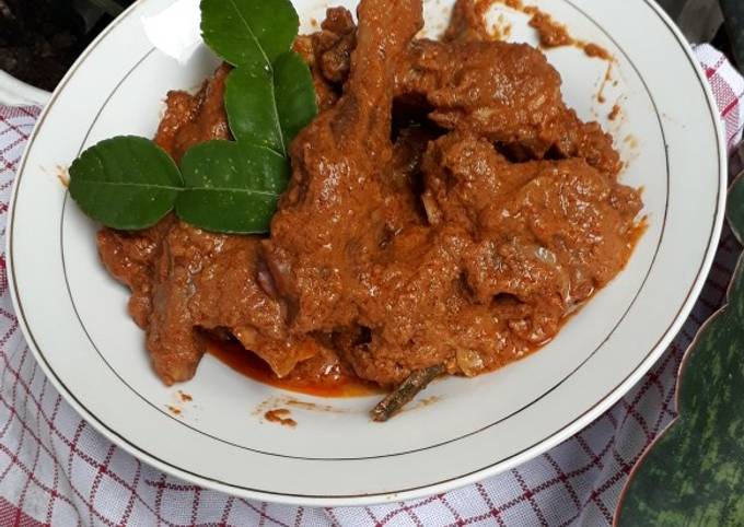 Resep Rendang Itik Bebek Oleh Sri Raihani Cookpad