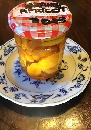 A picture of California Farm Farmers Daughters Apricot Brandy.