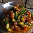 Oseng Kulit Terong Kacang Panjang