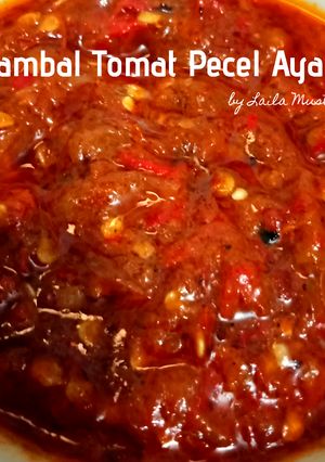 Foto resep 41 - Sambal Tomat Pecel Ayam