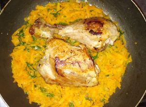 Foto principal de Tutos de Pollo con Zanahorias y Albahaca