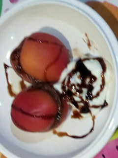 Una foto de Albaricoques rellenos de chocolate