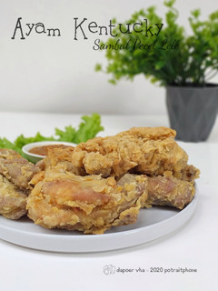 Foto resep Ayam Kentucky Sambel Pecel Lele