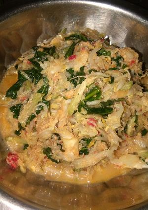 Foto resep Urab daun pepaya jepang