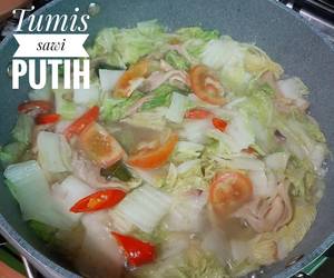 Resep mudah Tumis sawi putih Yummy Mantul