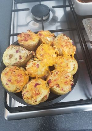 A picture of Potato skins with a twist.....