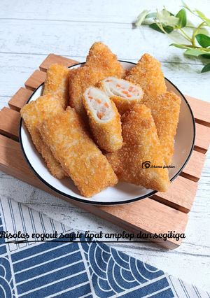 Foto resep Risoles rogout sayur lipat amplop dan segitiga