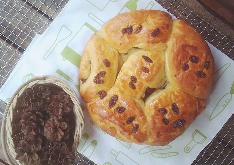 Roti SKM Kismis~Raisin Condensed Milk Bread ULEN TDK HRS ELASTIS
