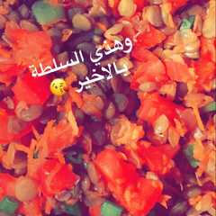 รูปของ سلطة العدس الذيذه وسهلة
