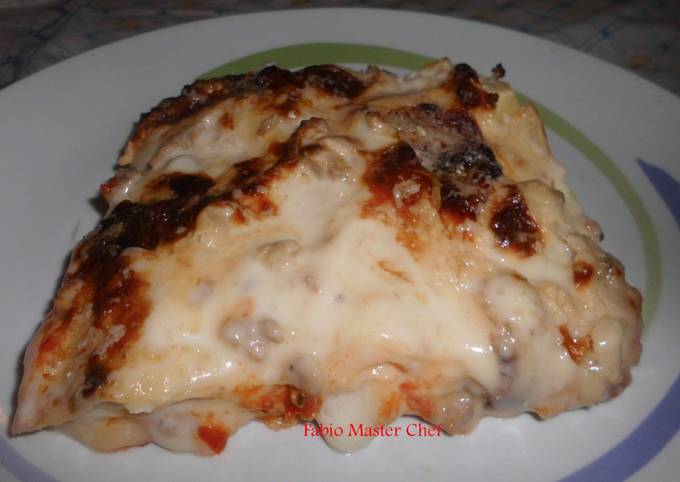 Lasagne con Salsiccia e Funghi Misti