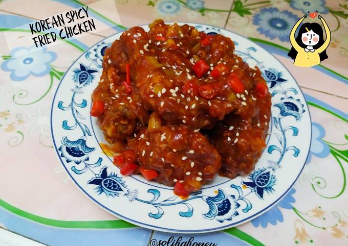 Korean Spicy Fried Chicken