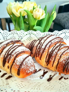 🌰 Nutellás kiflik 🥐 recept fotója