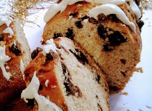 Foto principal de Stollen o pan dulce alemán