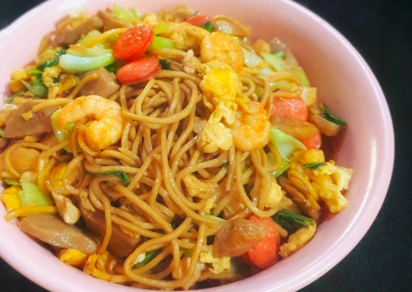 Mie Goreng Sosis dan baso
