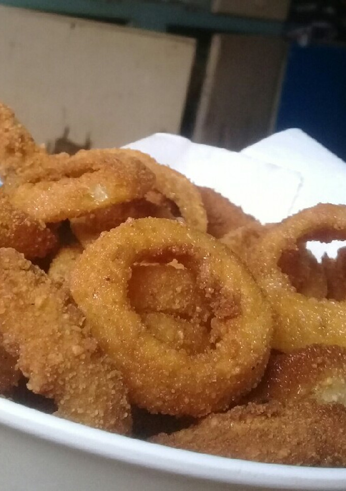 Una foto de Aros de cebolla!