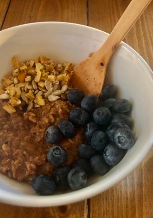 Una foto de Desayuno nutritivo y rico