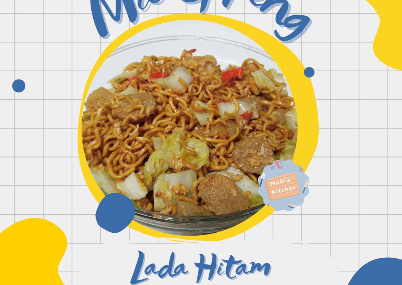 Mie Goreng Lada Hitam Praktis