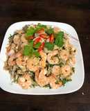 Gỏi mít tôm thịt.