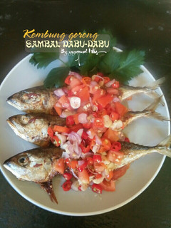 Foto resep Kembung Goreng sambal dabu²