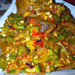 A picture of My Crunchy Okra Soup.